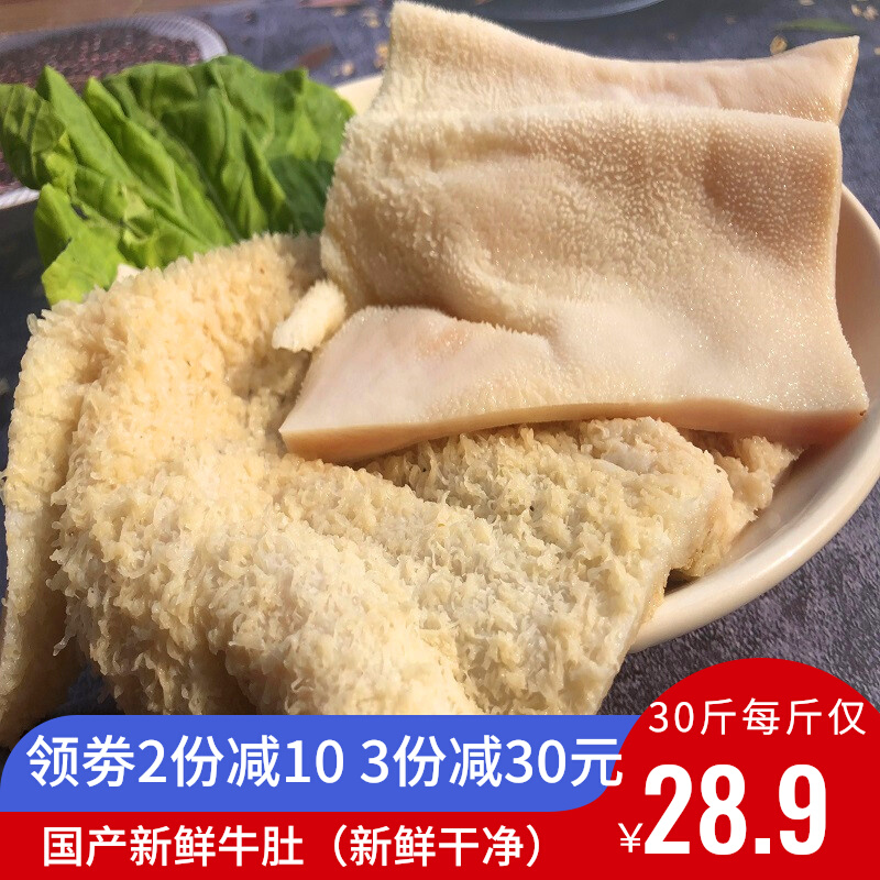 一折牛肚新鲜冷冻金钱肚