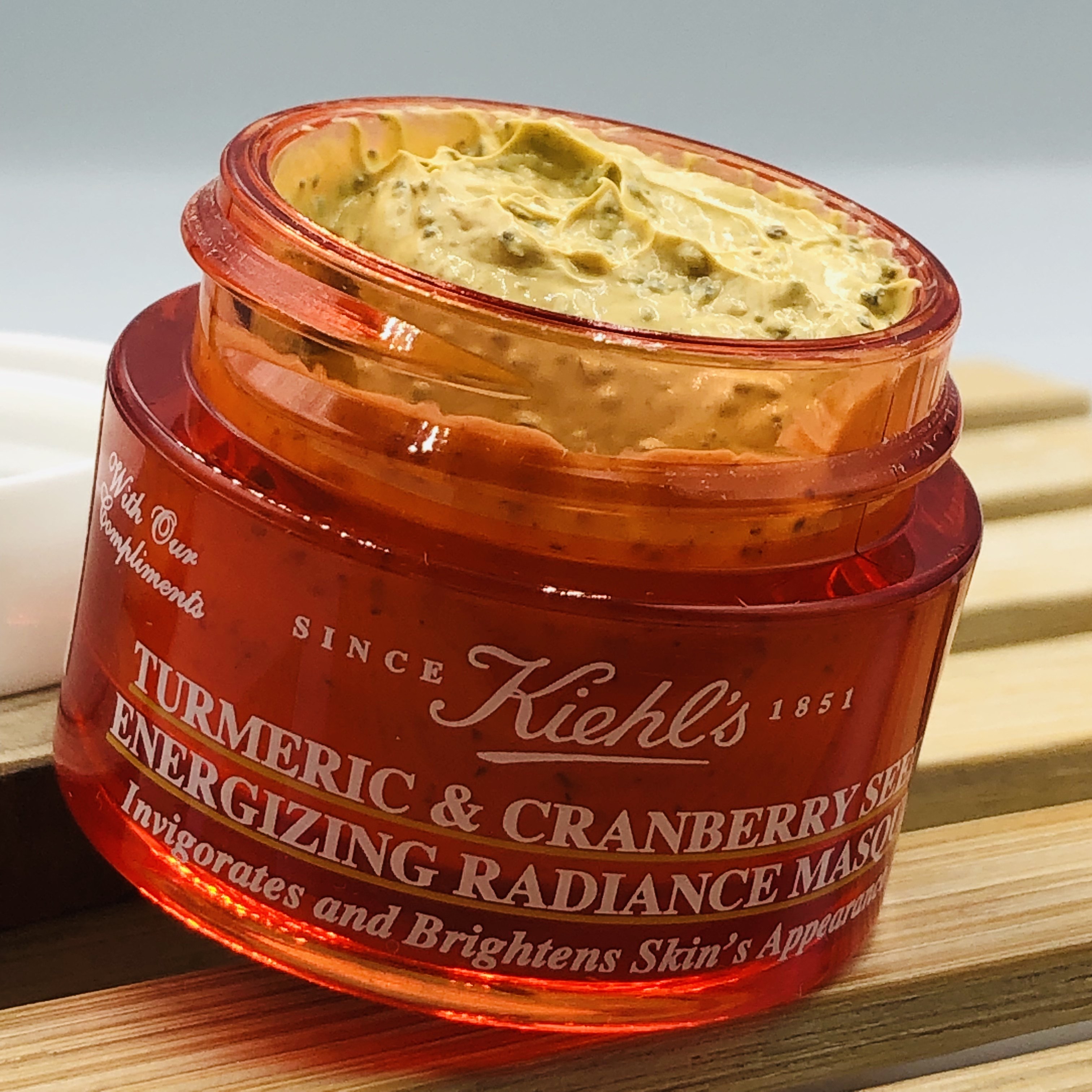 科颜氏姜黄蔓越莓面膜_专柜小样 科颜氏姜黄面膜14ml 蔓越莓籽活力亮