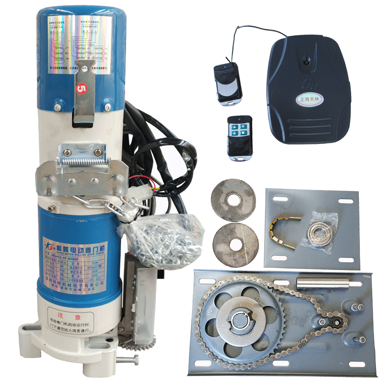 科晖600kg卷帘门电机 车库门机 电动门遥控开门机JMJ412-1P-KH600