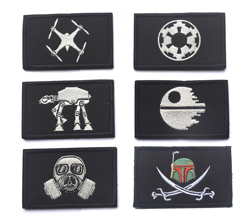 星球大战 STAR WARS系列徽章 刺绣魔术贴臂章 动漫COS背包贴|ruв категории спортивная сумка/открытый пакет/аксессуары, Вставить главе/липучки главе - от Buy2taobao.com для оказания профессиональной услуги покупки агента Taobao