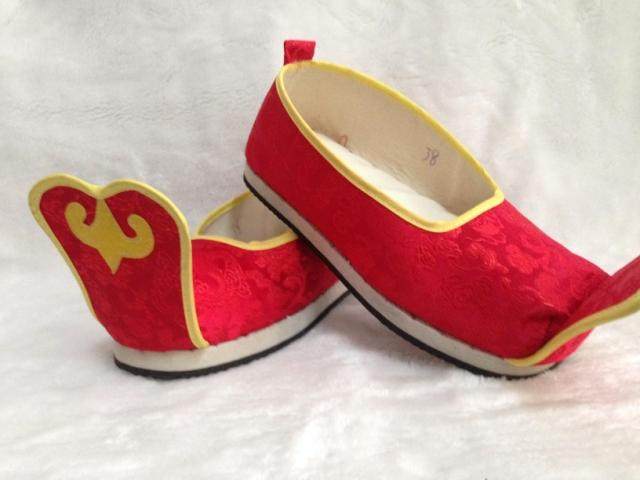 回越千年古装店的优惠券大全—汉鞋婚鞋汉朝翘头履影视古代唐代官员