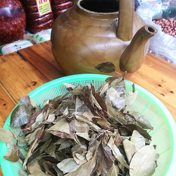 湖北三皮罐茶叶海棠叶花红茶叶传统土凉茶三匹罐火锅店200g包邮
