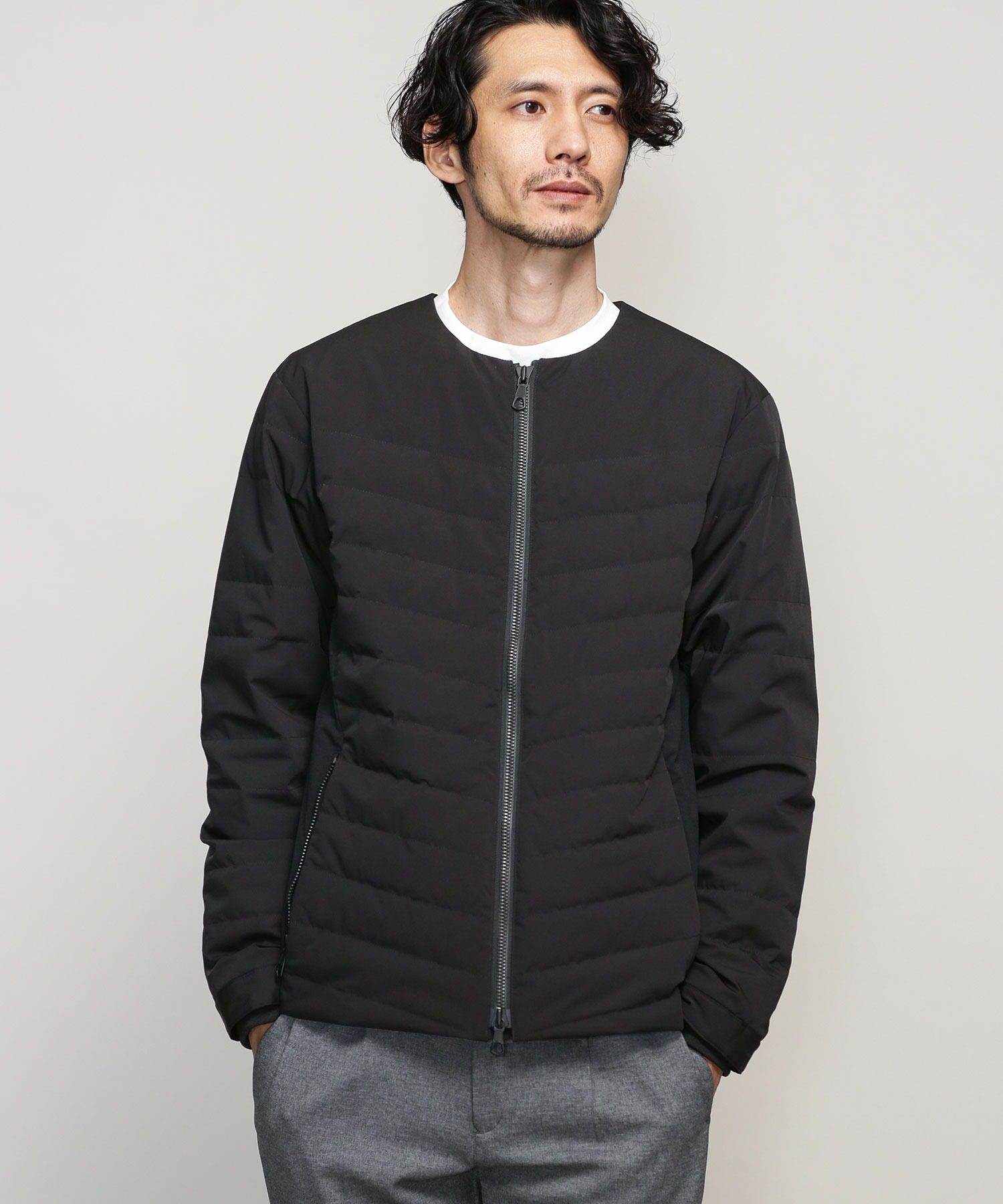 【8折】东京胖黄瓜日本代购 nano universe 西川贝壳羽绒服 4001