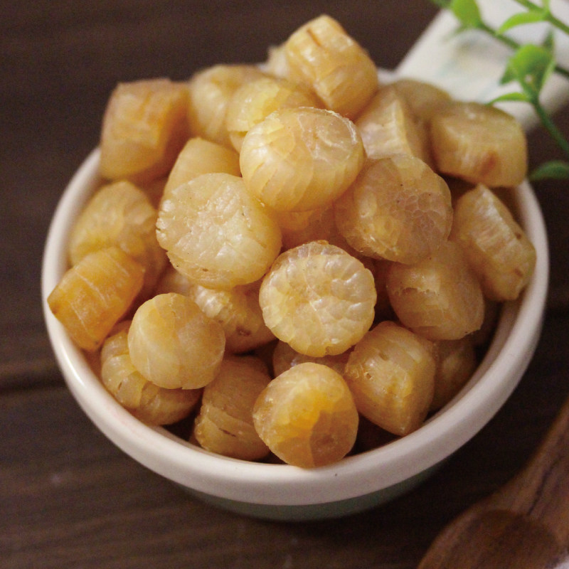 120克大连淡晒干扇贝水产海鲜元贝