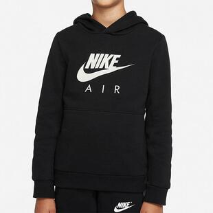 Nike/耐克正品大童连帽加绒保暖运动长袖套头衫卫衣 DM8109-010