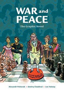 战争与和平图像小说 经典文学漫画版 列夫托尔斯泰 英文原版 War and Peace Leo Tolstoy