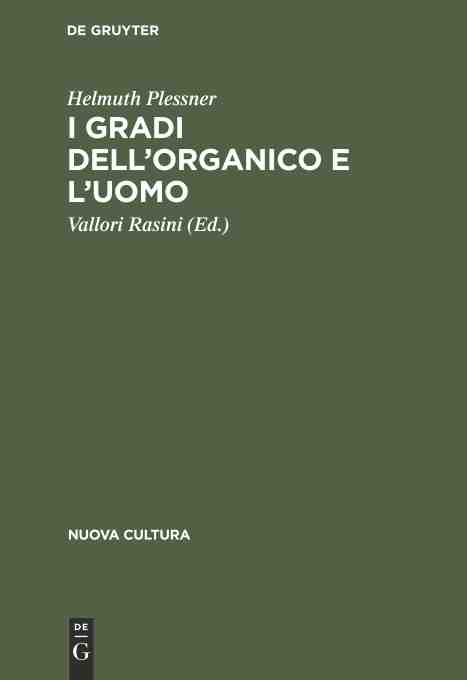 【预订】I gradi dell’organico e l’uomo 9783112305829