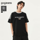 【凉感】gxg.jeans男装 撞色拼接运动时尚潮流短袖t恤男 25夏新品
