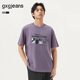 gxg.jeans男装  多色个性印花时尚潮流宽松短袖t恤男生 25夏新品