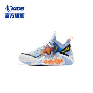 商场同款中国乔丹儿童篮球鞋透气男童鞋子夏季新款大童网面运动鞋