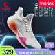 中国乔丹战戟6商场同款篮球鞋男巭Light科技防滑耐磨中帮实战鞋