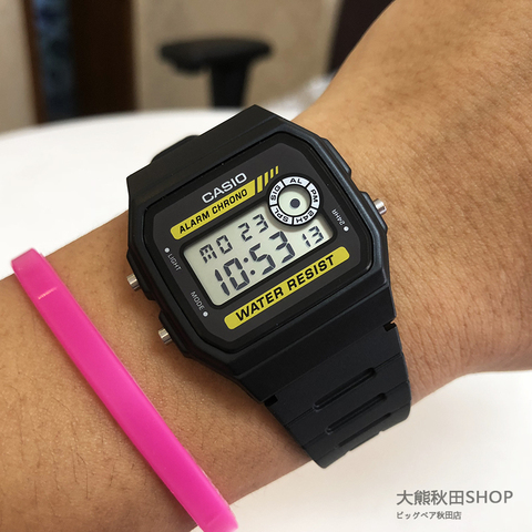 现货 日本购回casio卡西欧f94wa-9jf经典电子表 复古小方块