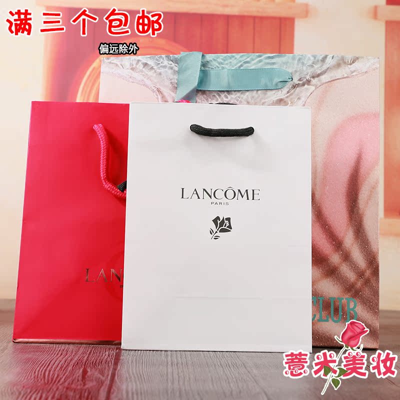 Lancome蘭蔻專櫃袋手提袋禮品袋紙袋購物袋禮盒袋品牌袋送禮用在類目 辦公設備/耗材/相關服務, 包裝設備/標牌及耗材, 禮品袋/塑料袋中 - 來自Buy2taobao.com提供專業的淘寶代購服務