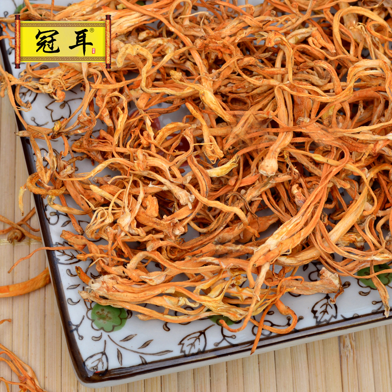 冠耳虫草花干货 煲汤材料蛹虫草 北虫草花 金虫草花干孢子头虫草|msdalam kategori makanan berkhasiat tradisional, Sumber makanan baru, Cordyceps - dari Buy2taobao.com untuk memberikan perkhidmatan ejen Taobao profesional membeli