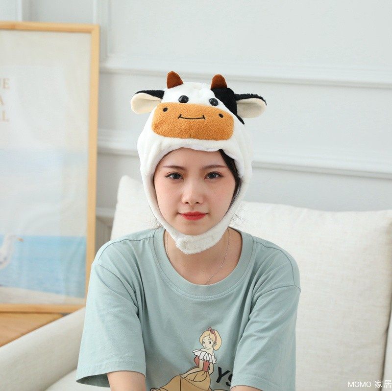 动物头套成人毛绒