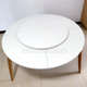 1.4/1.5/1.6/1.8/2.2米四分可折叠圆桌面对折餐桌圆形4拼台面板