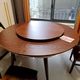四分可折叠圆桌面4拼圆形台面板1.4/1.5/1.6/1.8/2.2米对折大餐桌