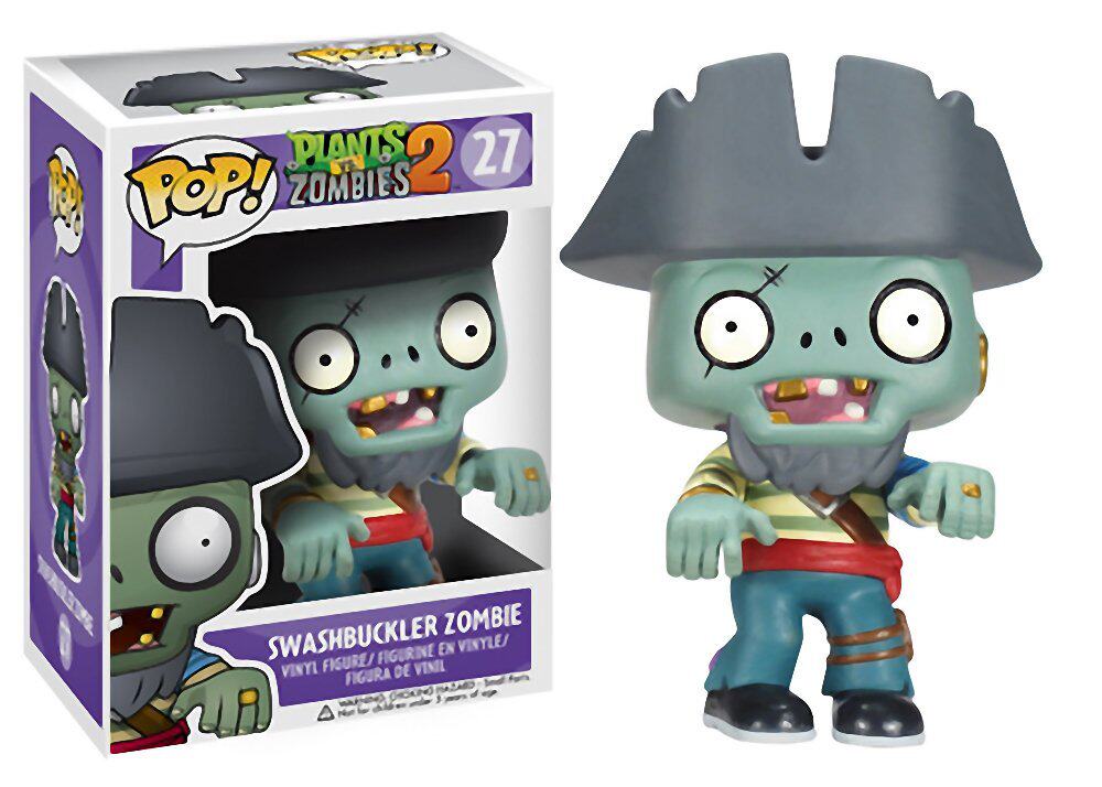 现货funko pop!植物大战僵尸2 海盗僵尸 稀有玩偶公仔——精灵旅店.