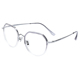 马克华菲近视眼镜女钛多边透明眼镜框ins风轻款显瘦男可配镜3704