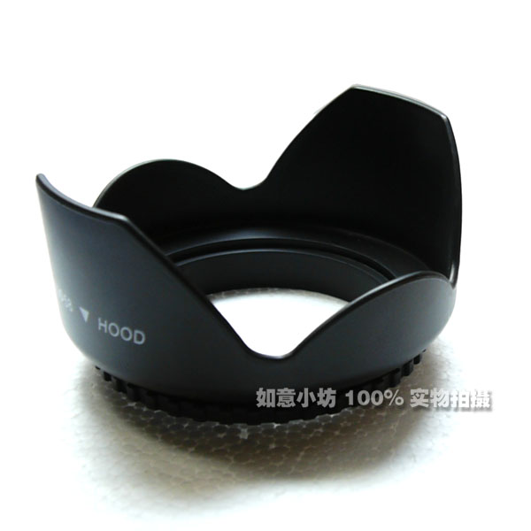 canon 18-55mm hood 58mm hood lotus hood screw th universal 58mm sunshade