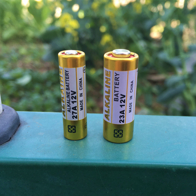 12v 23a/27a车库门遥控器电池门禁电池防盗器门铃电池2032/2016