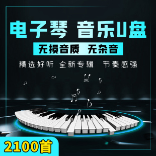 正版汽车载U盘16G电子琴重低音DJ纯音乐歌曲MP3无损音质USB优盘