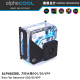 欧酷 Alphacool Rise Flat 120mm方形水箱 兼容DDC/D5泵箱一体式