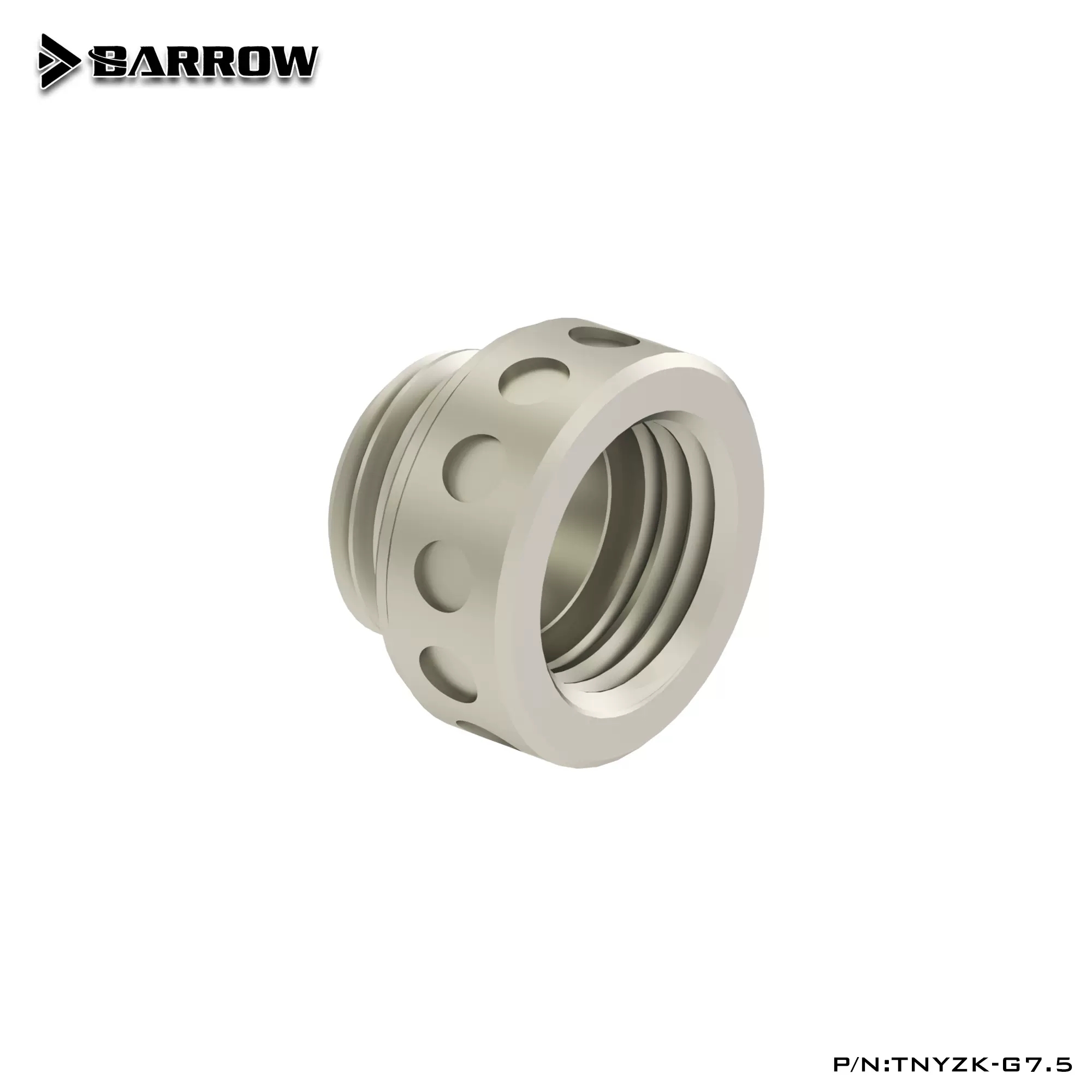 Barrow分体水冷 G1/4 开普勒 内牙延长螺座接头7.5/10/15/20/30MM