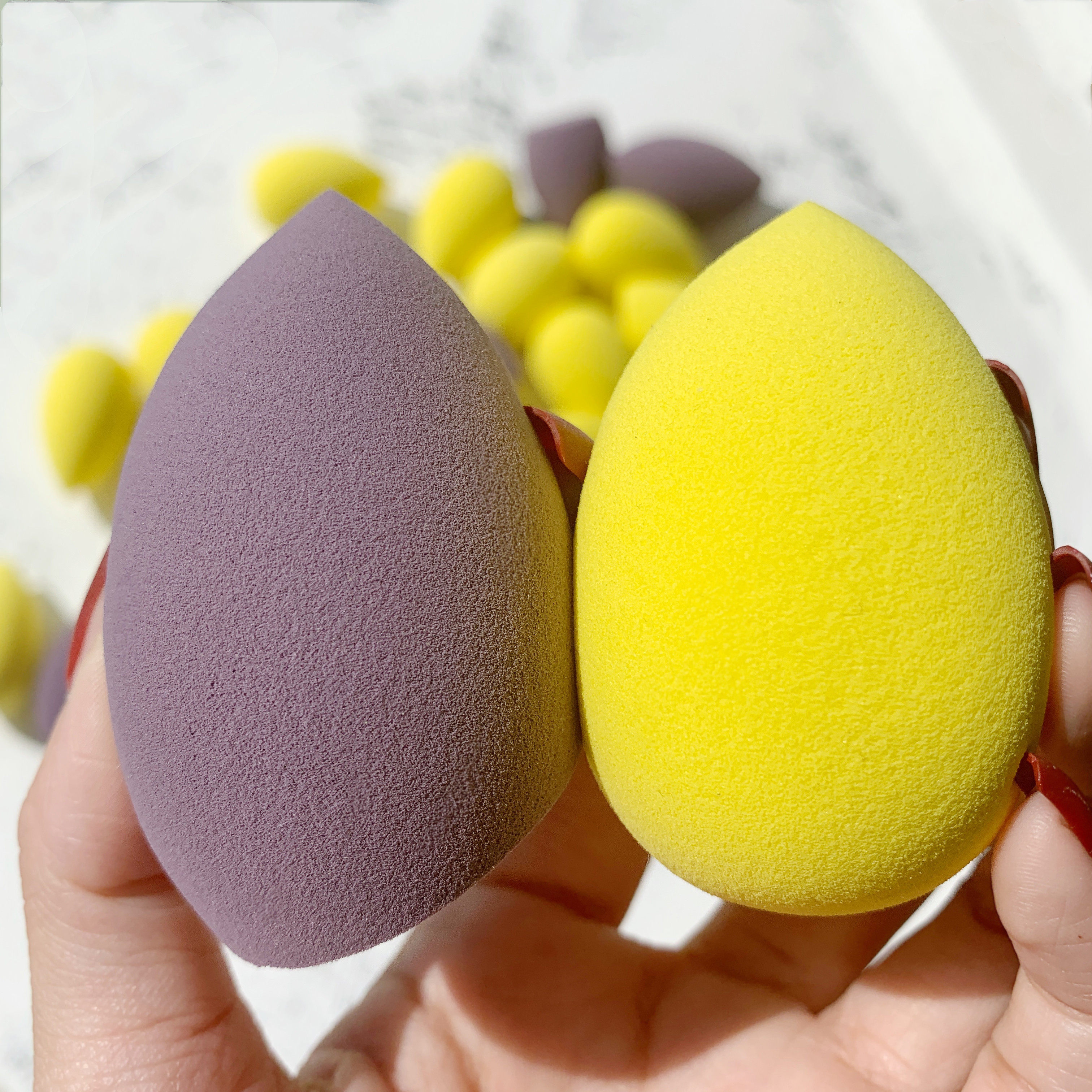 2个蛋~ rt美妆蛋微瑕疵海绵蛋干湿两用巨软吃粉少气垫粉扑优惠券