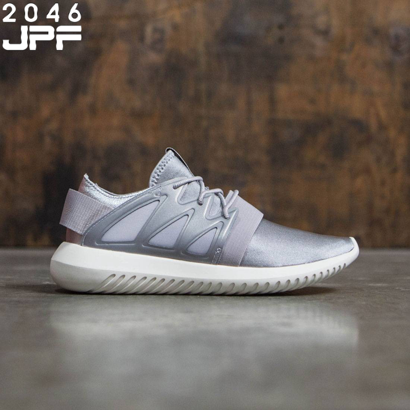 Adidas 三叶草 Tubular Viral W 3M银灰反光 休闲跑步鞋 S75907