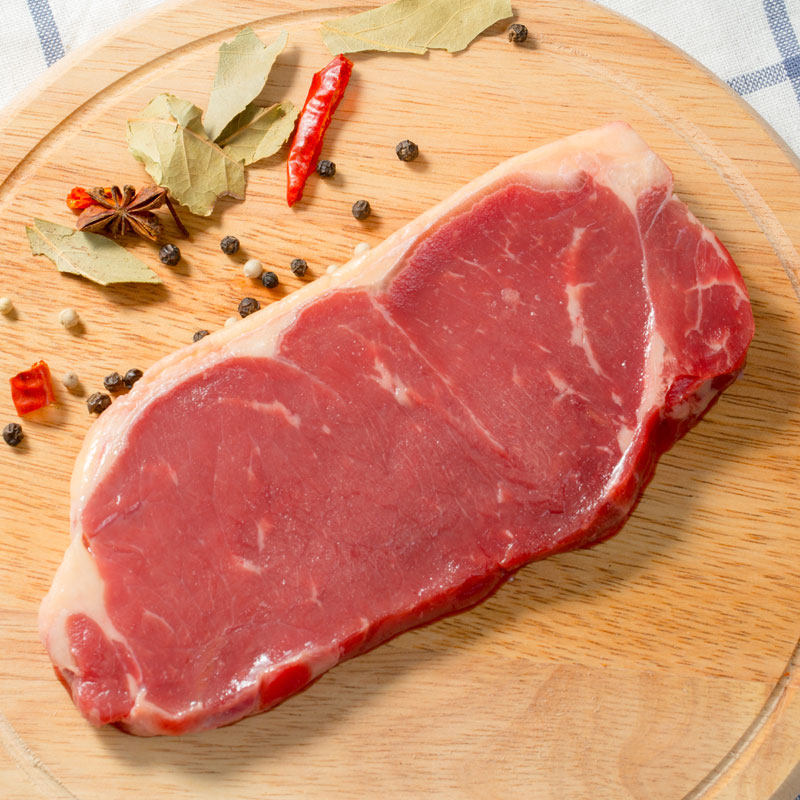 联豪澳洲谷饲原切西冷套餐1200g非腌制原料整条原切牛排