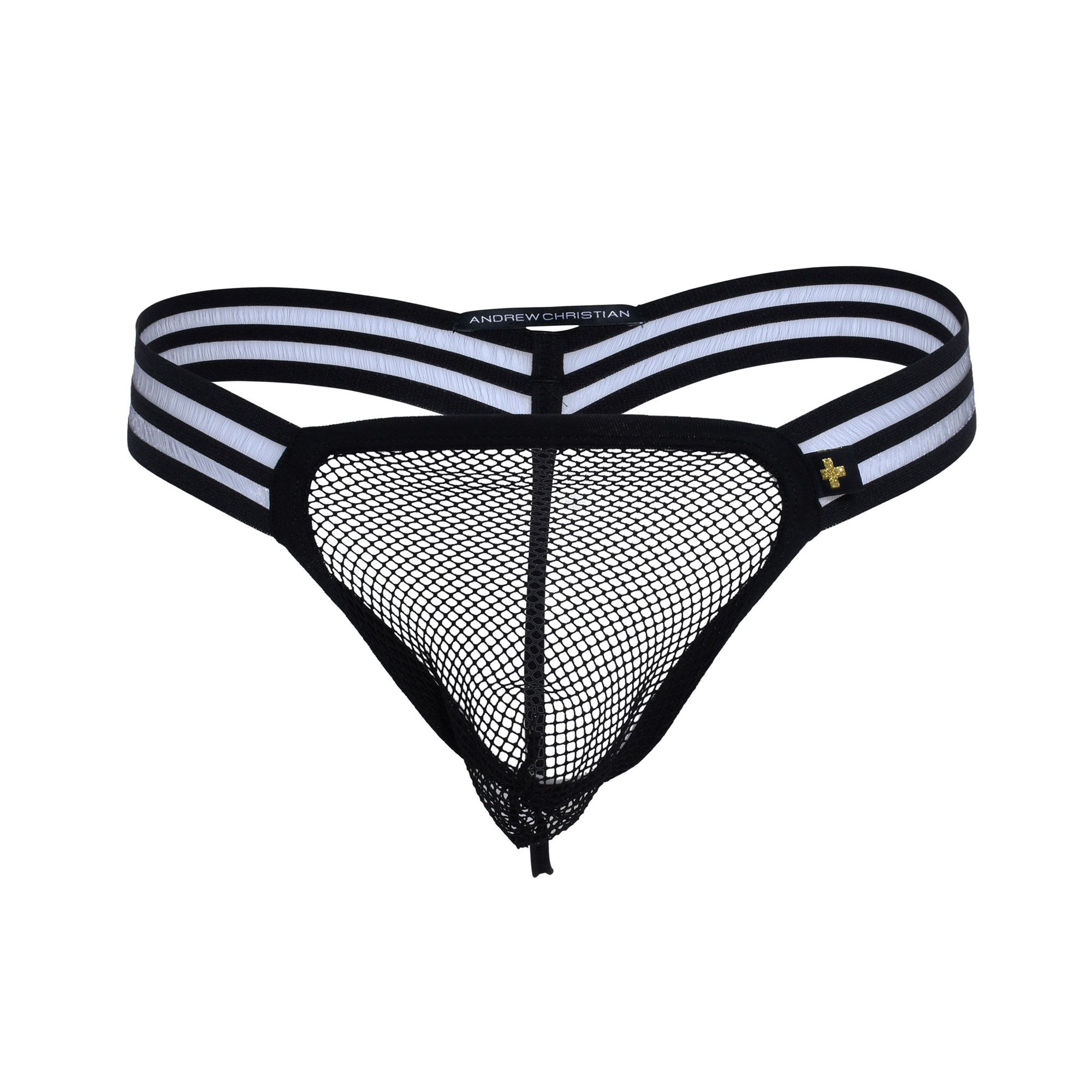 andrewchristian 囊袋 网面 镂空 性感 男士丁字裤-91826