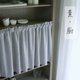 原生棉麻系列 厨房柜帘防油烟日式小清新小窗帘布短帘半帘免打孔
