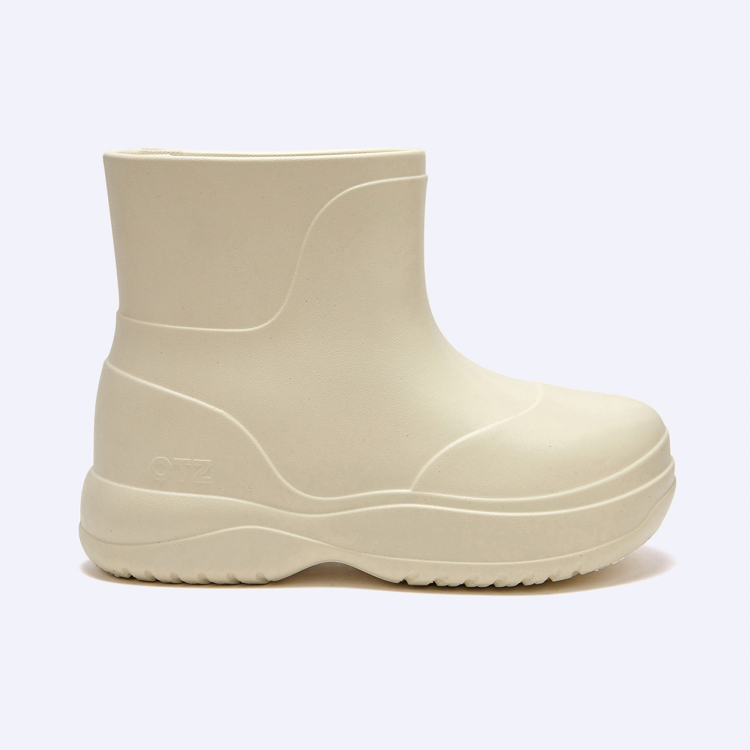 首尔的米家OTZShoes 女鞋卡其色EVA运动潮品时装舒适防水水鞋
