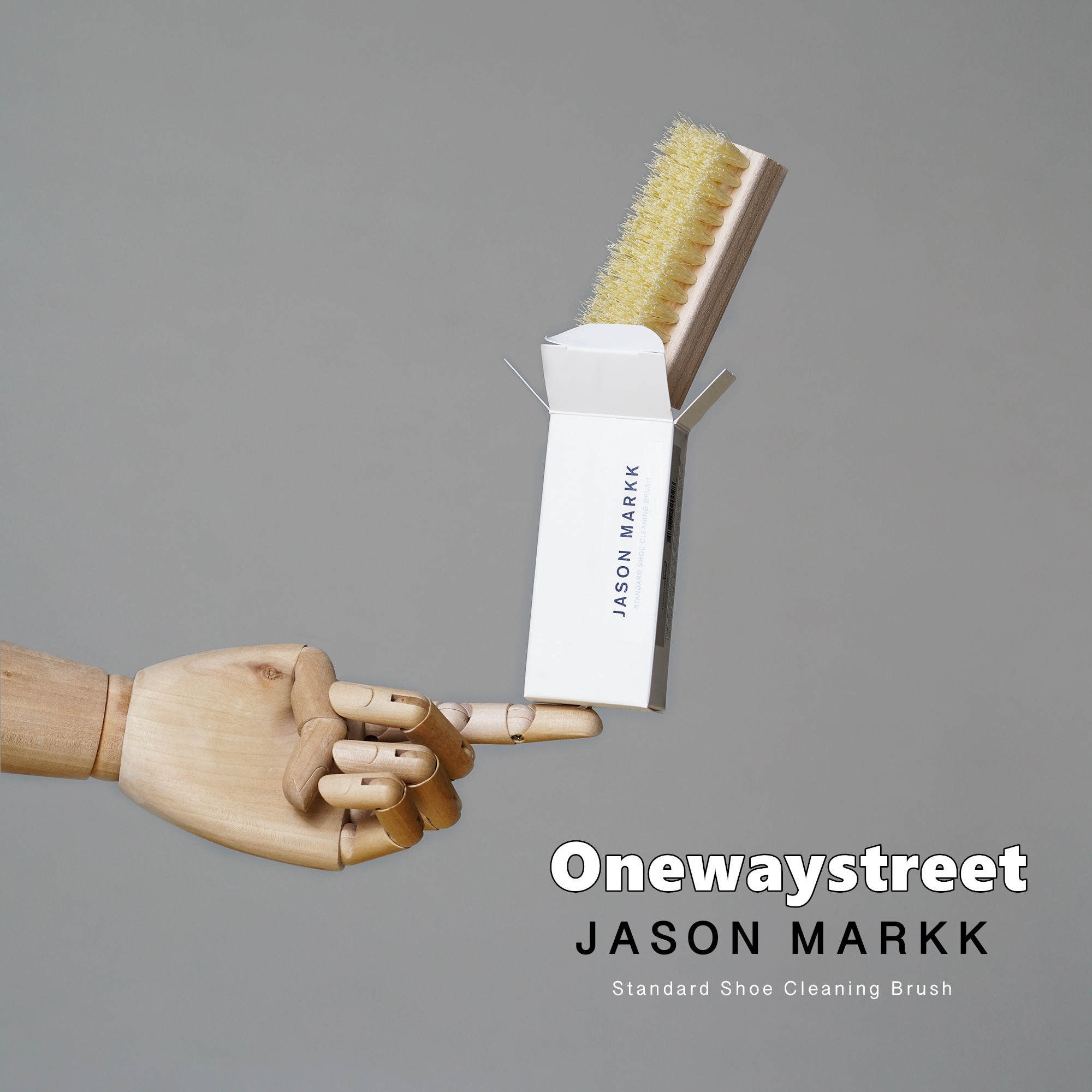 Jason Markk 标准鞋刷硬刷洗鞋神器球鞋刷PP丝尼龙刷鞋边刷