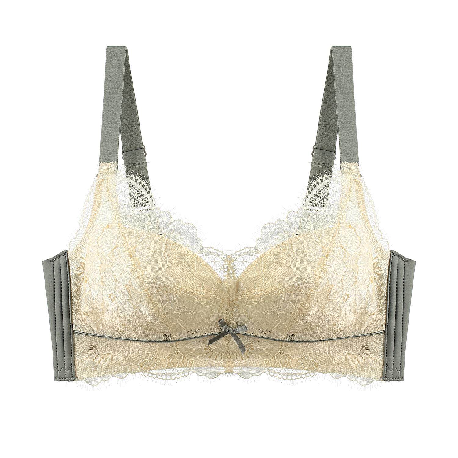 夏季新款内衣女无钢圈聚拢大胸显小胸罩收61曼妮芬官方旗舰店官网