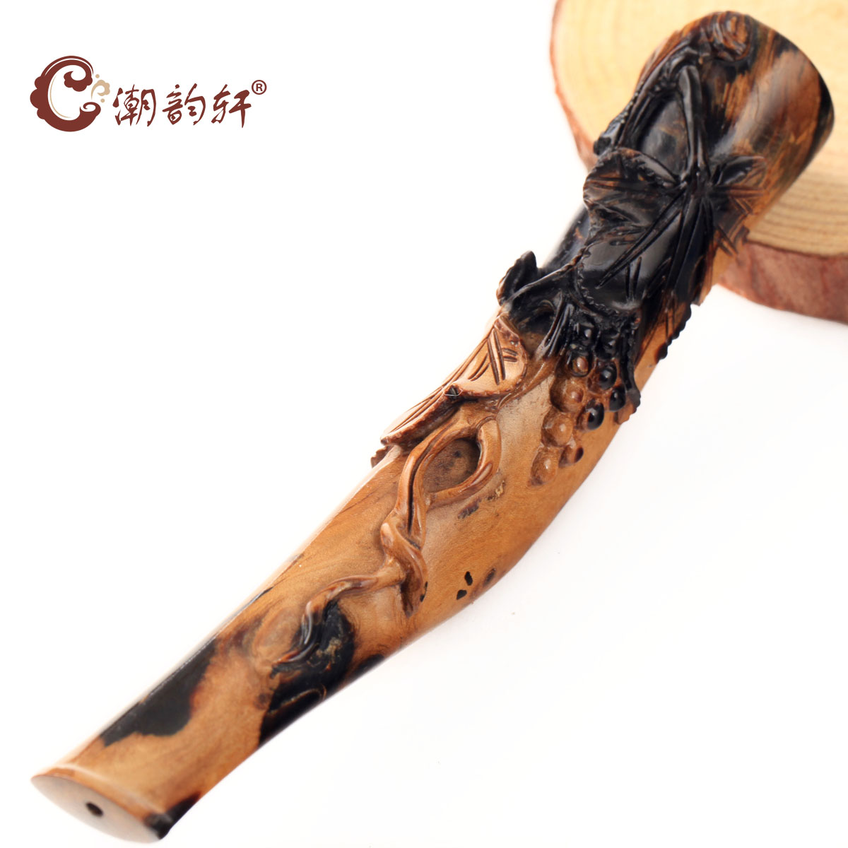 Chao Yun Xuan Hai Liu Cigarette holder Built-in manual carving Fruitful Boutique Blood Willow Cigarette holder BX681658in the ZIPPO/Swiss Army Knife/Glasses , Smoking , Mouthpiece category - from Buy2taobao.com to provide professional Taobao agent buy service