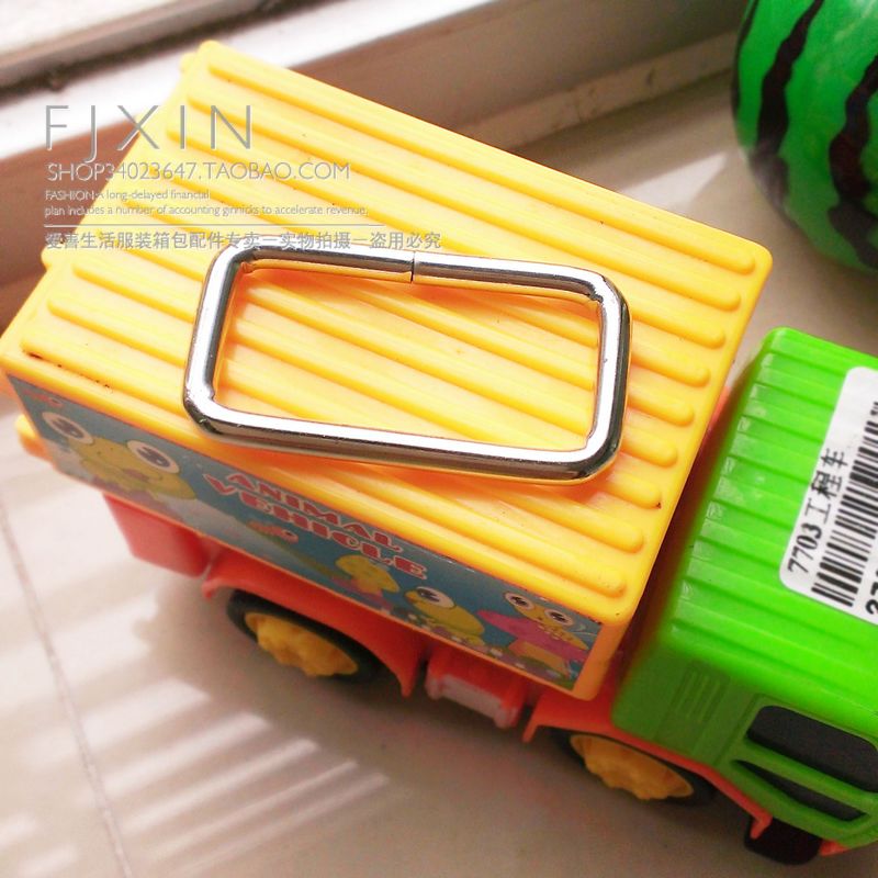 Bag Accessories Bag buckle -3.8CM Bright white rectangular buckle Connect buckle Word of mouth bucklein the Accessories/Leather belt/Hat/Muffler , Shoes and bags/Belt Accessories , Bag Accessories , Taping category - from Buy2taobao.com to provide professional Taobao agent buy service