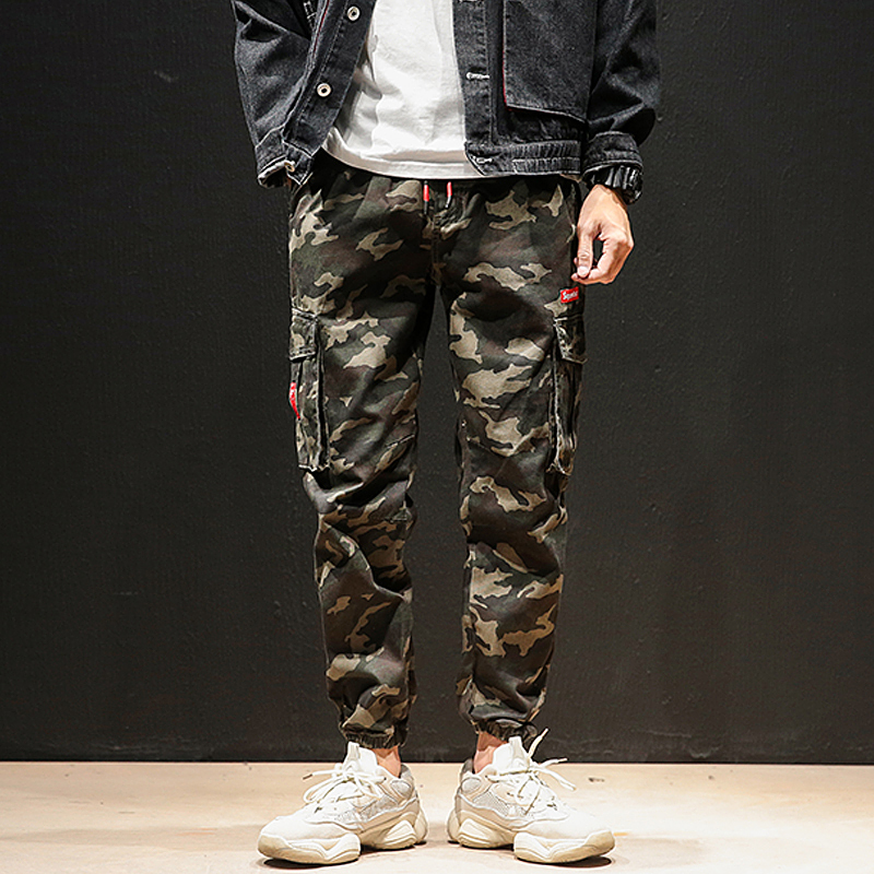 Military style Camouflage pants Trend student Beam feet Overalls Autumn and winter new pattern Versatile motion leisure time trousersin the Men's clothing, Casual pants category - from Buy2taobao.com to provide professional Taobao agent buy service