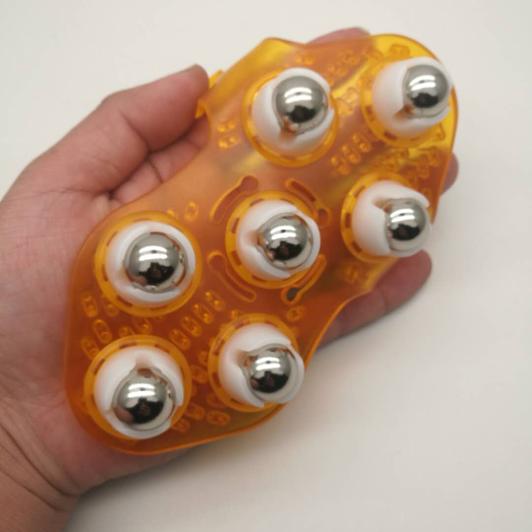 按摩器腿部手持式滾輪家用淋巴按摩器七珠全身經絡刷手動滾珠在類目 個人護理/保健/按摩器材, 按摩器材, 臀部/腿部按摩器中 - 來自Buy2taobao.com提供專業的淘寶代購服務