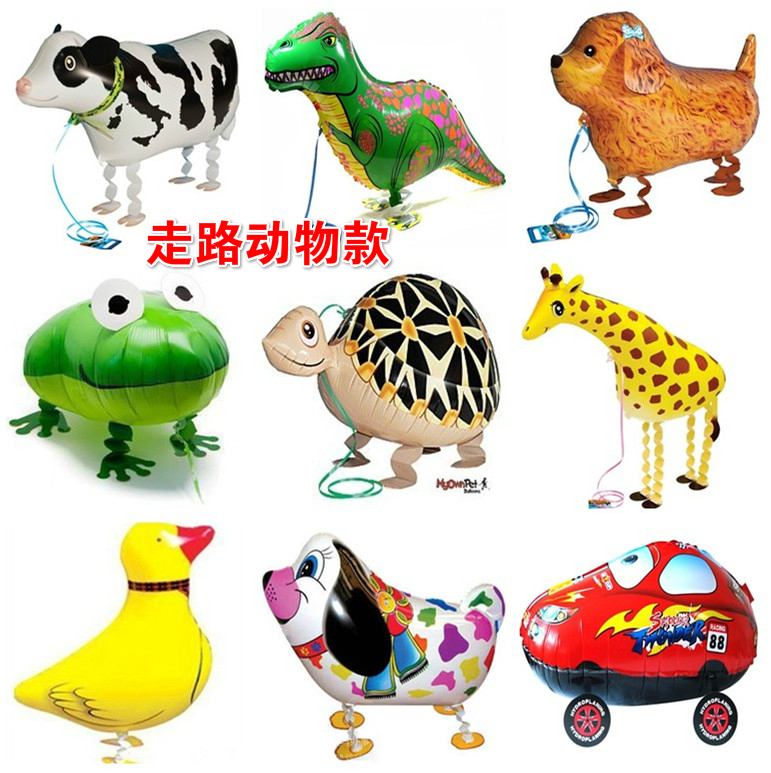 kindergarten decorate Pets balloon birthday party arrangement Walk Take a walk dinosaur Tyrannosaurus Rex kangarooin the Festive supplies/Gift , Balloon/Floating air ball , Balloon category - from Buy2taobao.com to provide professional Taobao agent buy service