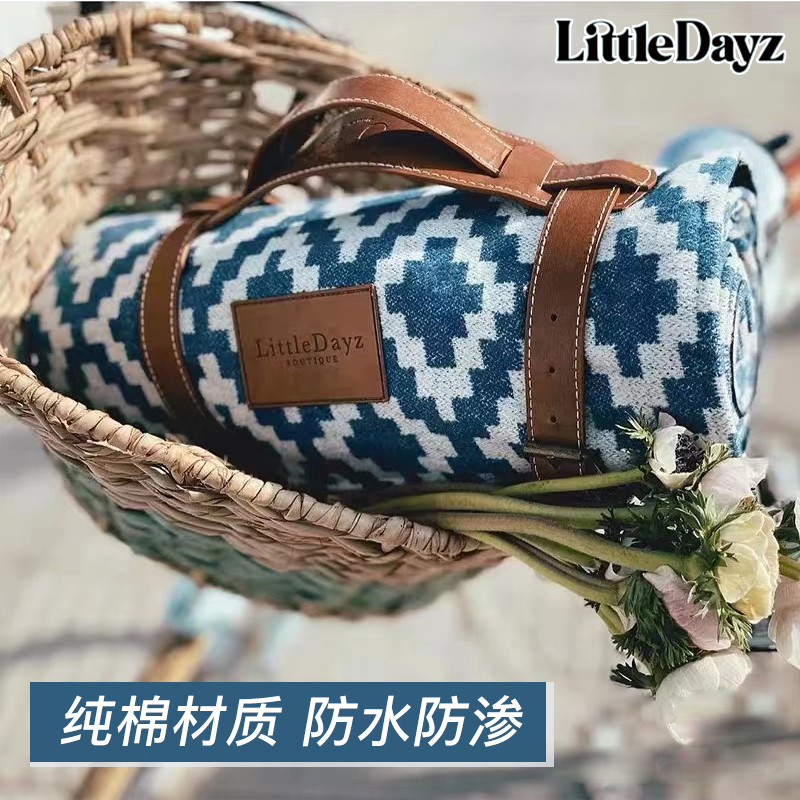 LittleDayz野餐垫防潮垫北欧ins时尚户外毯露营野炊地垫拍照神器