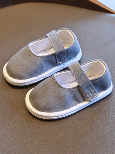 儿童老北京手工布鞋1-3岁女宝宝千层底女童单鞋小孩婴儿2男童软底