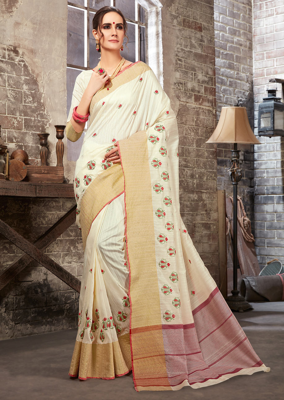 印度纱丽进口民族风女装丝绵全新套装含上衣衬裙暗绣传统特色服饰