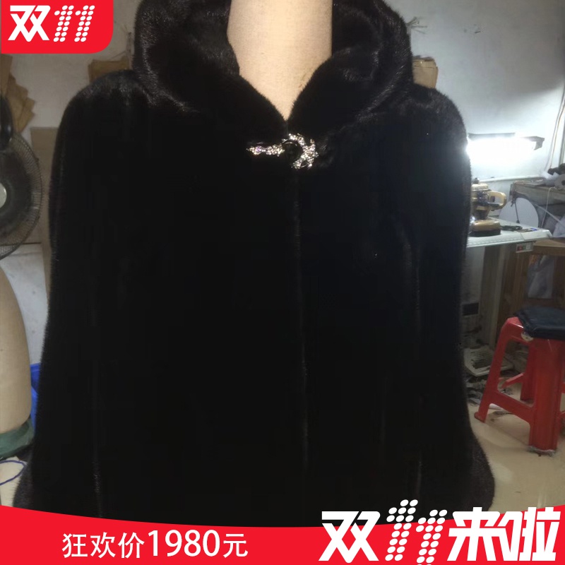 Imported mink Leather coat Whole mink have cash less than that is registered in the accounts Hooded Show thin 2019 new pattern Fight mink leather and fur Fur coatin the Women's clothing/Boutique , Fur category - from Buy2taobao.com to provide professional Taobao agent buy service