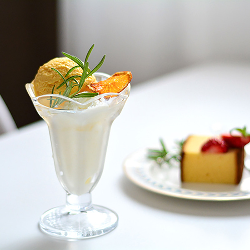 新款加厚高白料冰淇淋杯雪糕杯冷饮杯夏季冰激凌杯奶昔杯