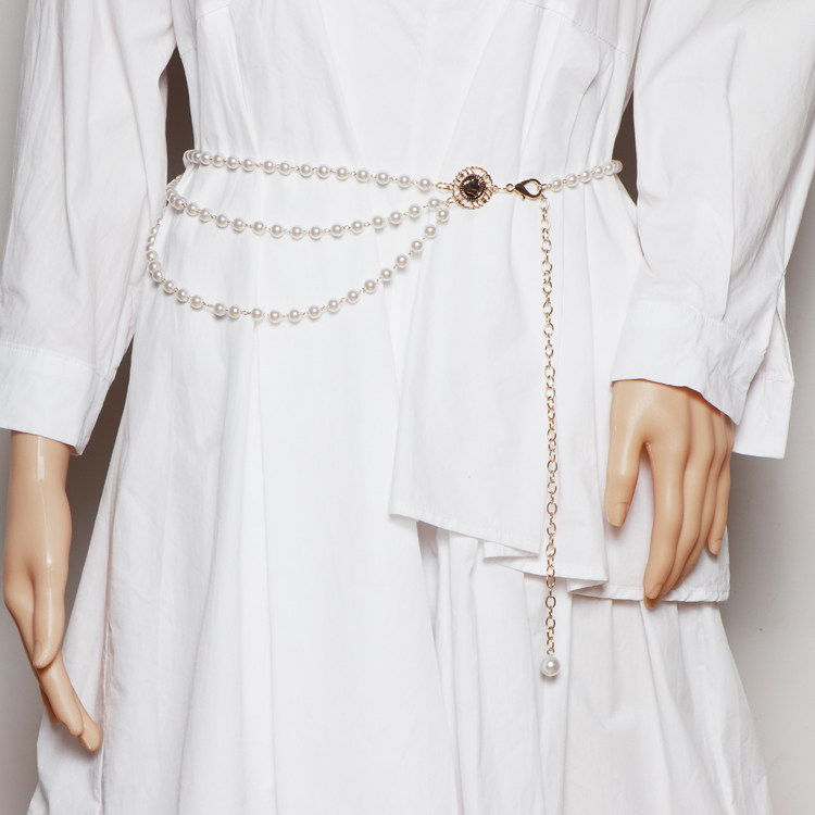 腰链女夏季优雅