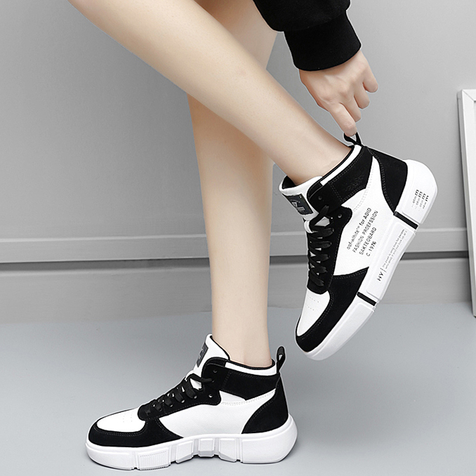 秋季高帮34黑白熊猫鞋aj1莆田32运动313233春33冬31新款小码女鞋