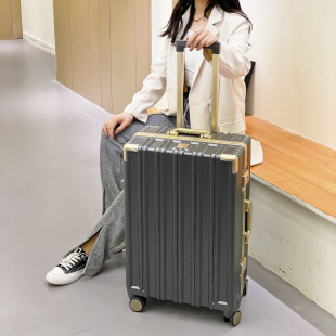 仙姿鸟高档密码锁行李箱学生旅行箱26寸大容量拉杆箱20寸登机箱