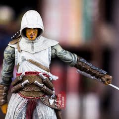 7寸刺客信条2艾西欧Ezio 游戏可动人偶手办模型 爱德华康纳 NECA